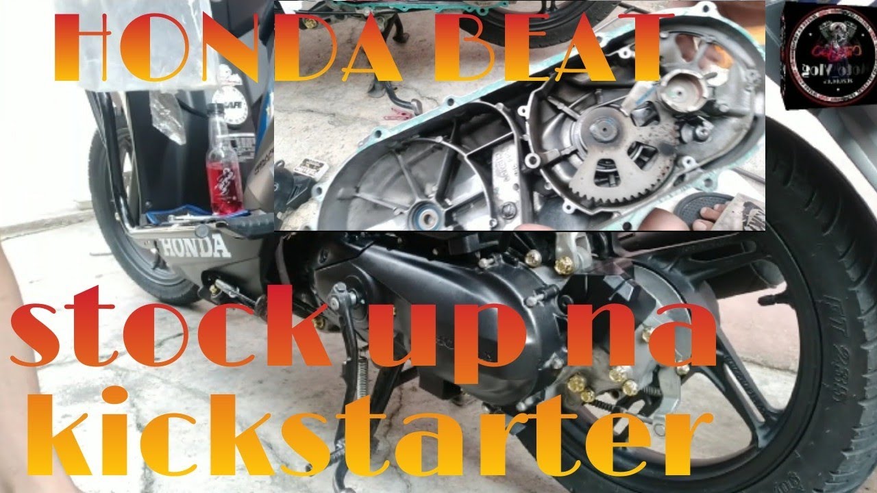 stock up na kickstarter honda beat|ciryajmoto vlog
