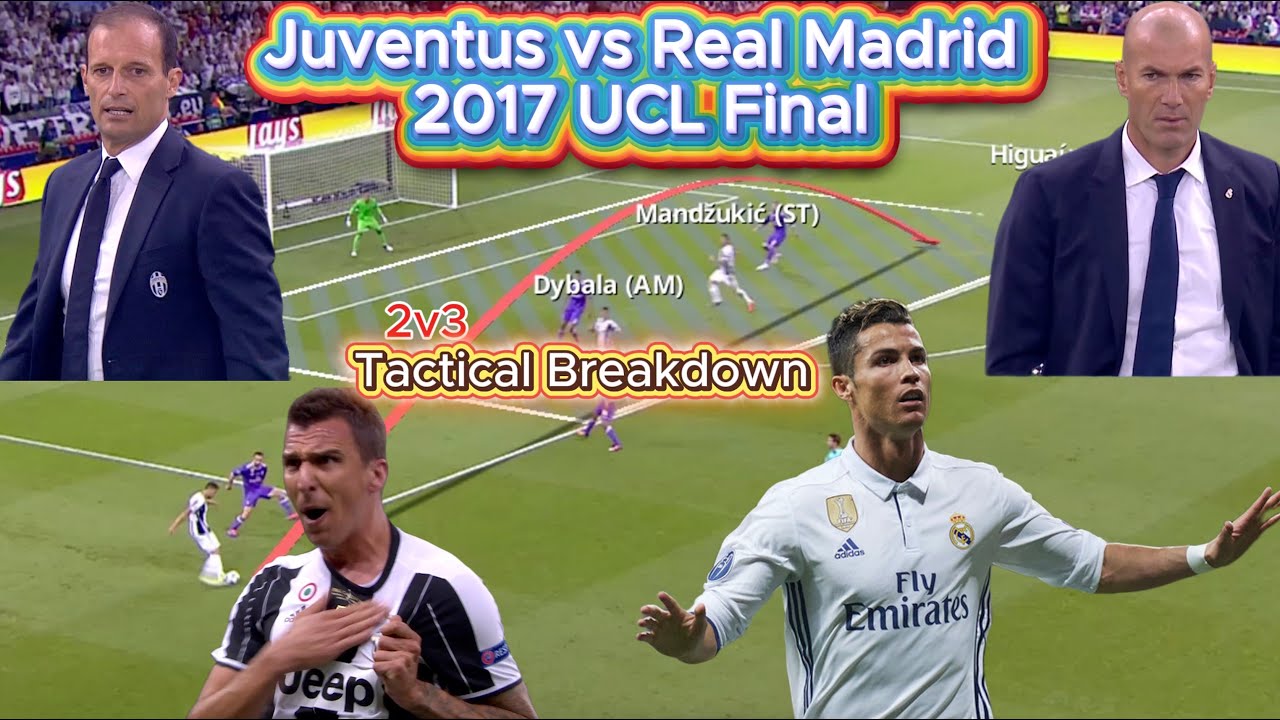 Juventus vs Real Madrid — 2017 UCL Final Tactical Breakdown (Part 1)