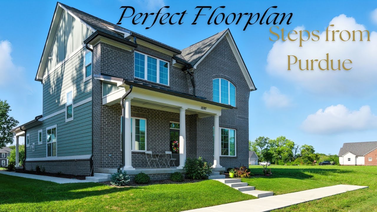 3-Year-Old Home Near Purdue Complete Interior Tour