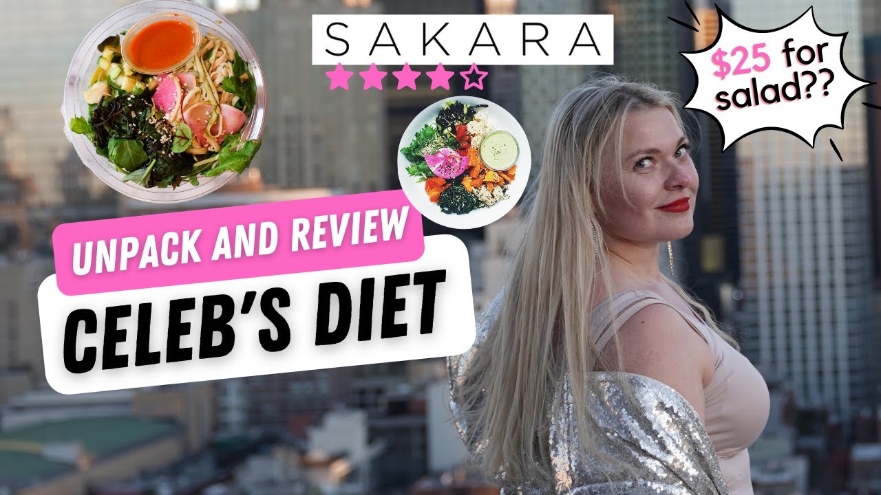 SAKARA Life: unpack and try the CELEBRITY DIET program. My honest review.