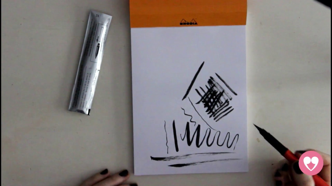 &Pi;&iota;&nu;έ&lambda;&omicron; &mu;&epsilon; &alpha;&mu;&pi;&omicron;ύ&lambda;&alpha; &mu;&epsilon;&lambda;&alpha;&nu;&iota;&omicron;ύ Pentel Brush
