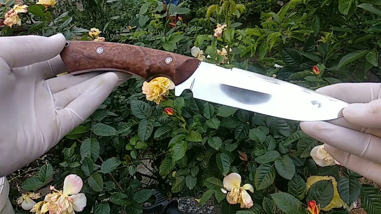 Estetik bıçak kabza yapımı -  How to make custom knife handle / knife scale