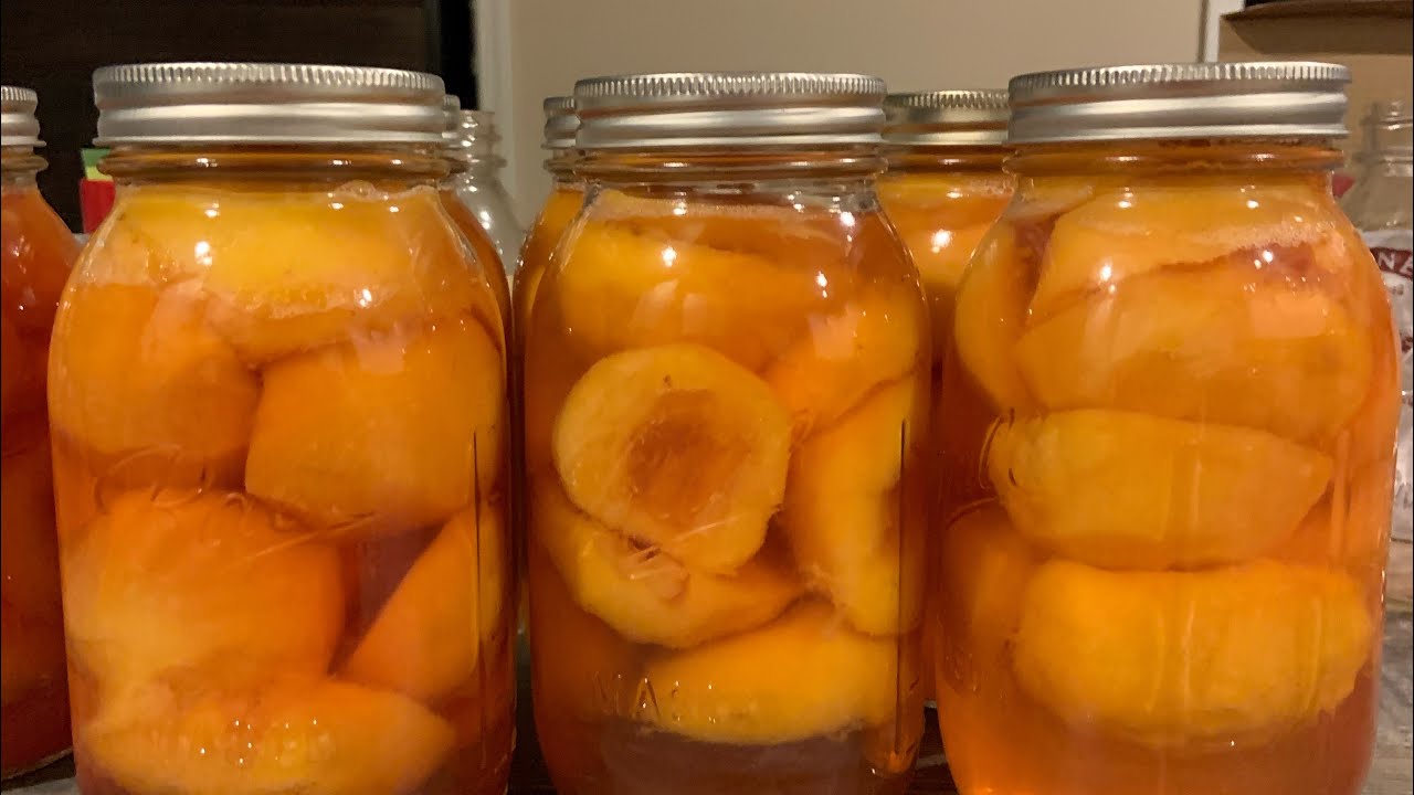 Canning peaches in apple juice/ no sugar peach 🍑 canning/ Rockin G Farm