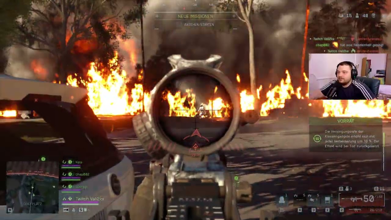 Chap der Spielverderber 49 Kills mit Win Battlefiled 6 REDSEC Uncut Gameplay Deutsch 4K