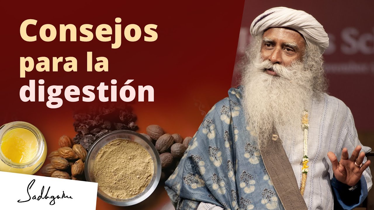 Evita los problemas digestivos y mejora tu salud mental | Sadhguru Espa&ntilde;ol, voz doblada con IA