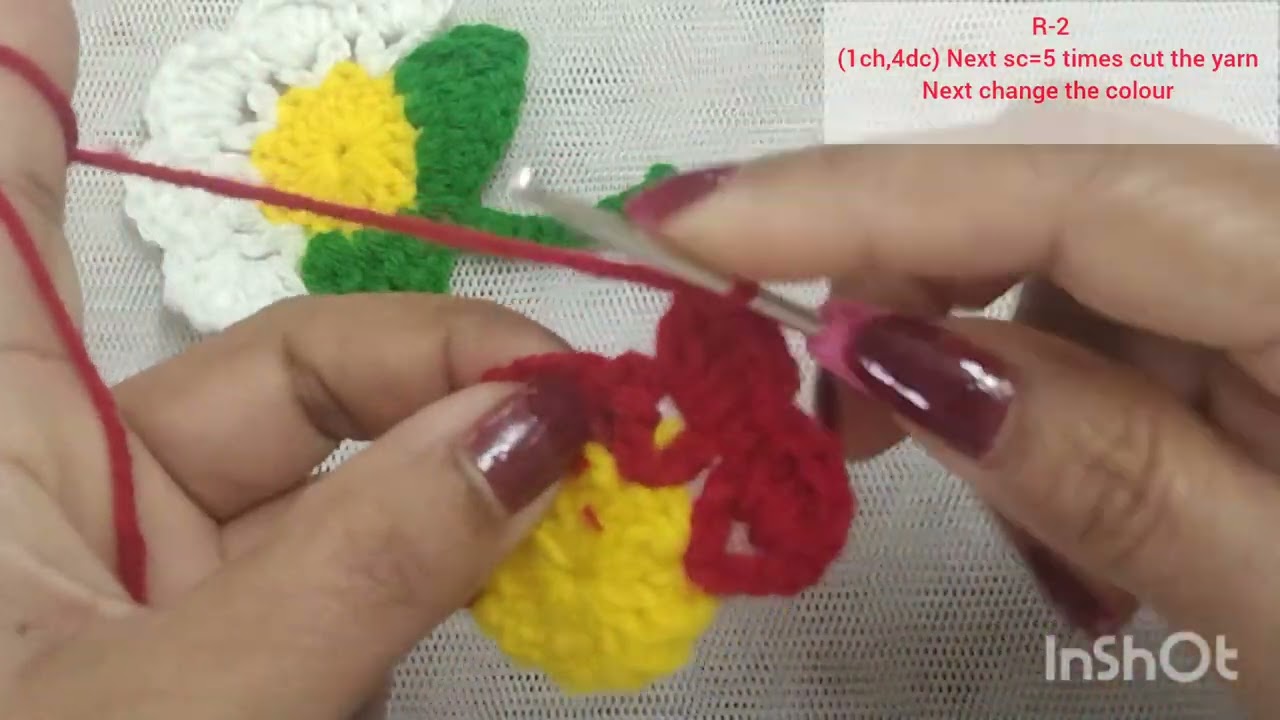 Crochet Flower Patchwork – साडी, ड्रेस, बॅग, ब्लँकेट, बटवा साठी परफेक्ट 🌸🧶#Marathi #विणकाम