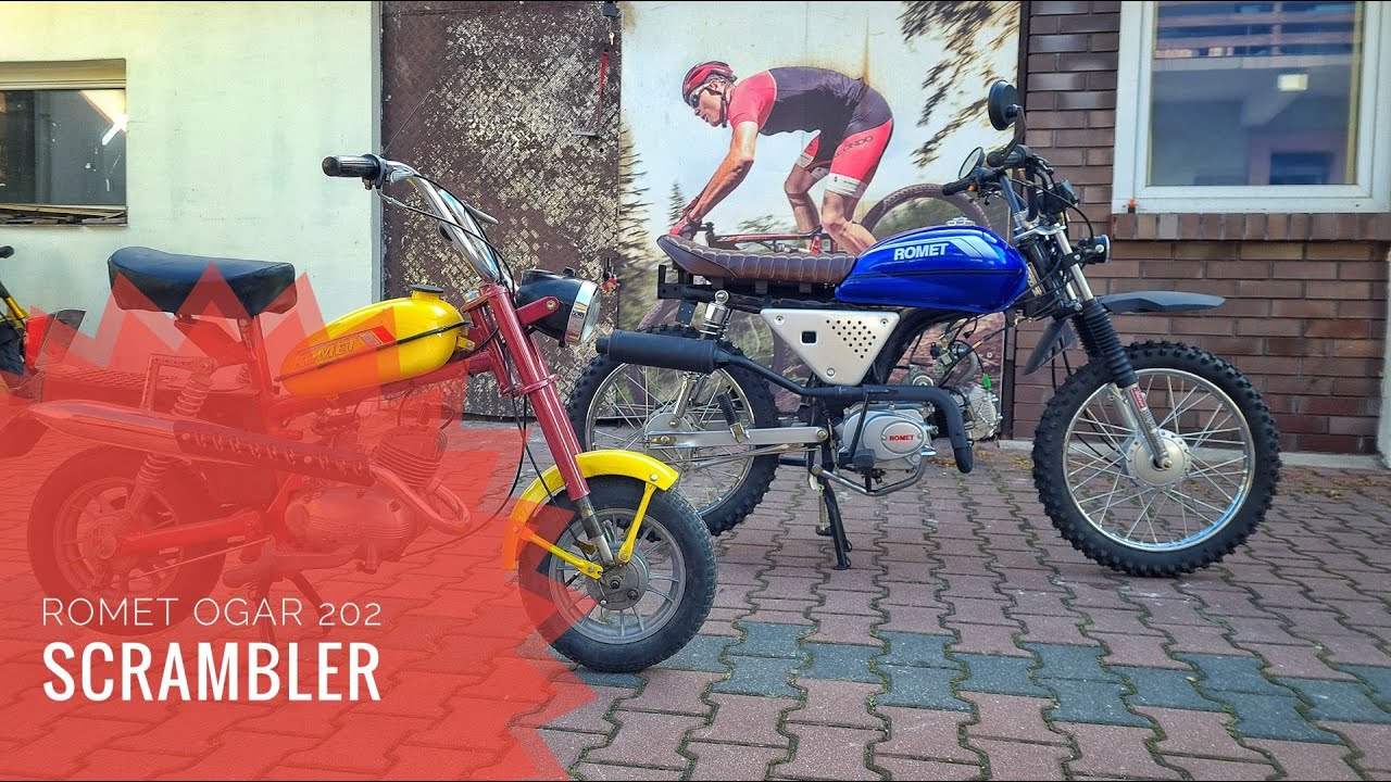 Robimy scramblera z 50ccm #3 | Romet Ogar 202 Fi
