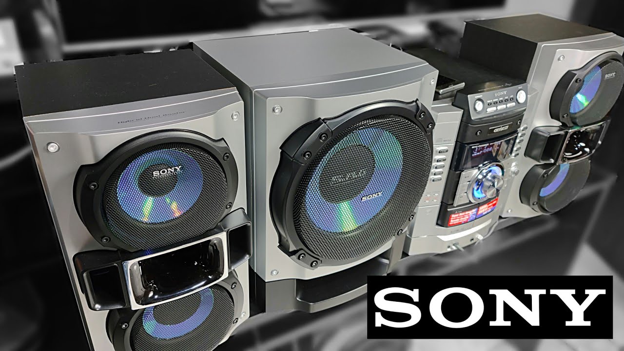 Unboxing ESPECIAL (desembalando) Sony MHC-RG590S 