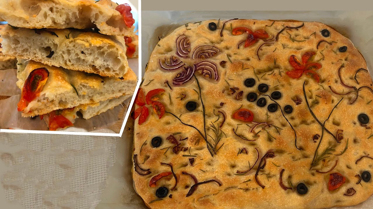 Kovászos Focaccia Egyszerűen | HagymaLekvár