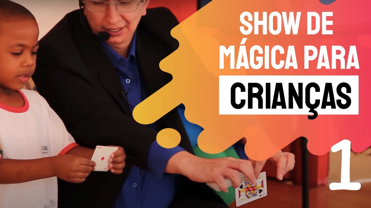 Show de MÁGICA PARA CRIANÇAS com Emerson Rodrigues - Parte 1 | Mágica Online