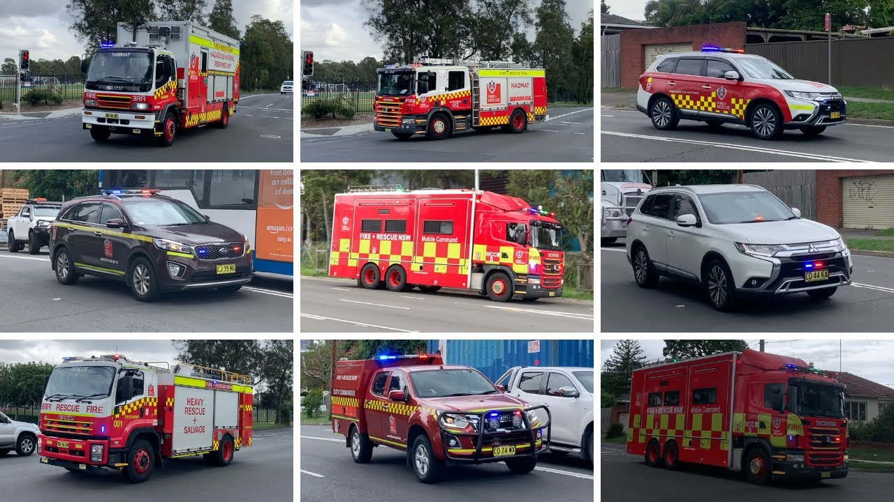 [SUPER RARE] Fire & Rescue NSW | Major Hazmat Incident - Multiple FRNSW Resources Responding