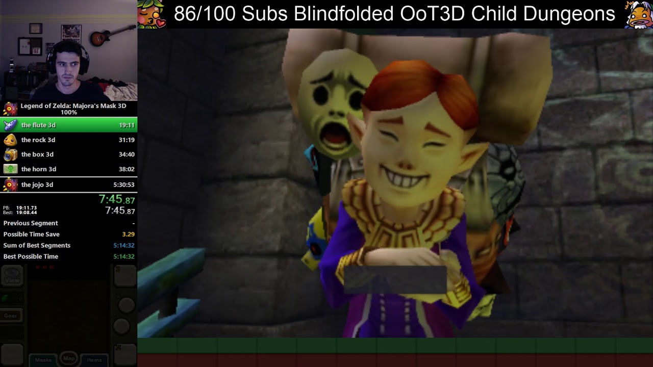 Majora's Mask 3D 100% Speedrun in 5:26:01
