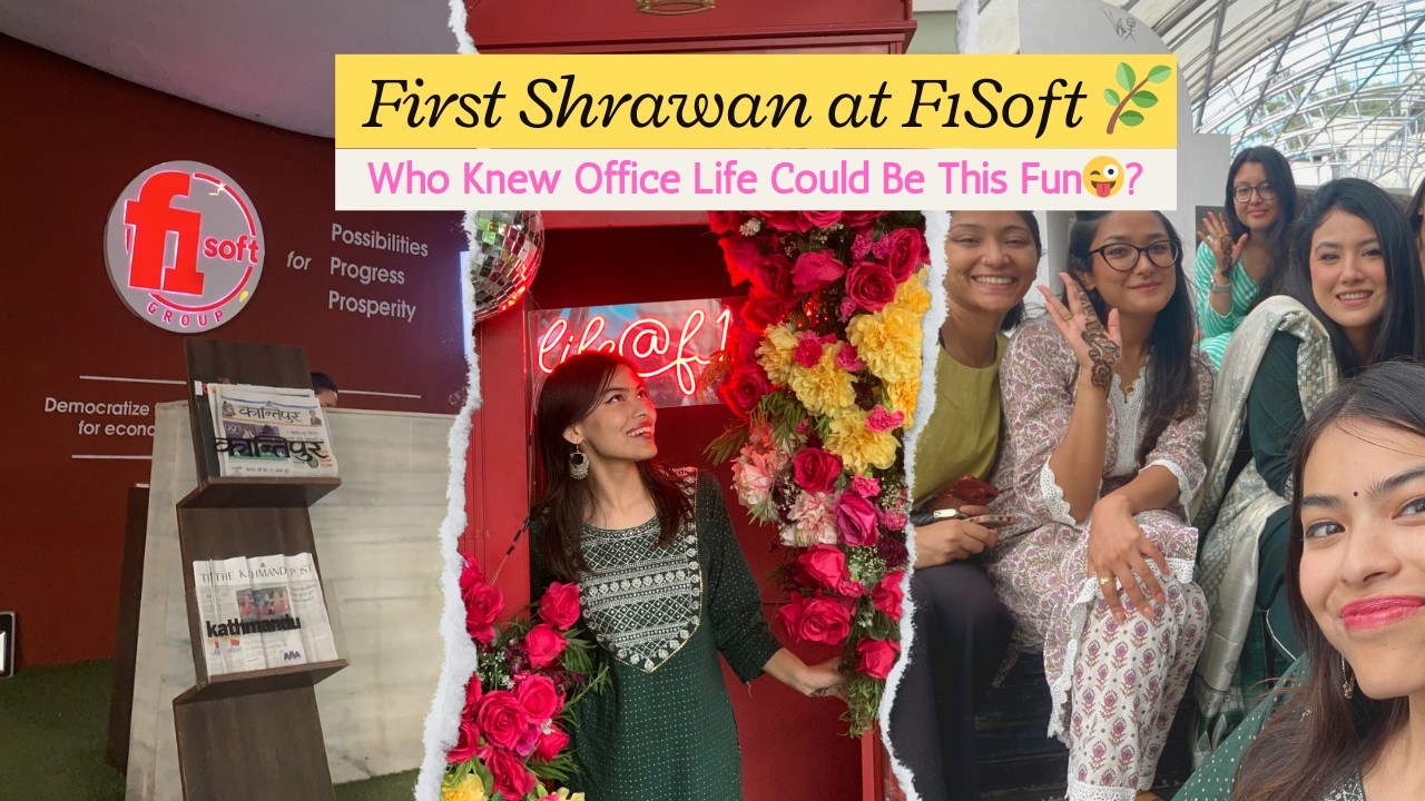 Corporate Girlie Diaries: F1Soft&rsquo;s Shrawan Celebration ! 🌿🎊