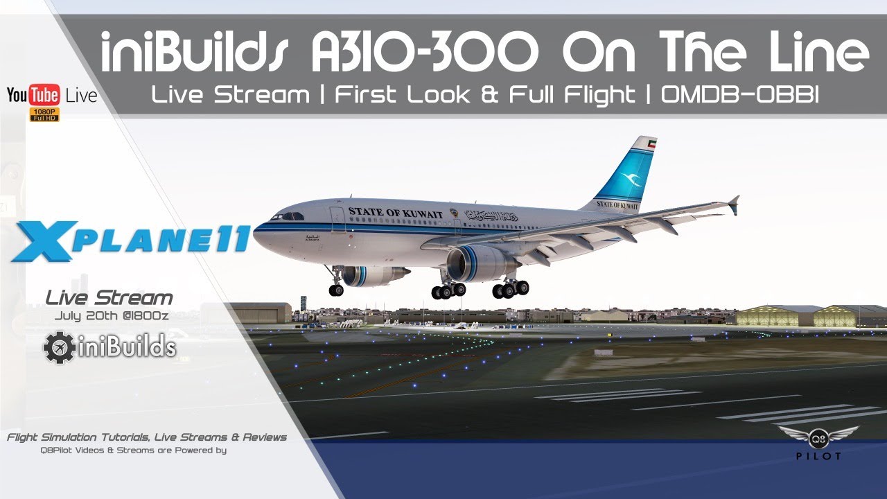 iniBuilds A310-300 On The Line | First Look and Full Flight