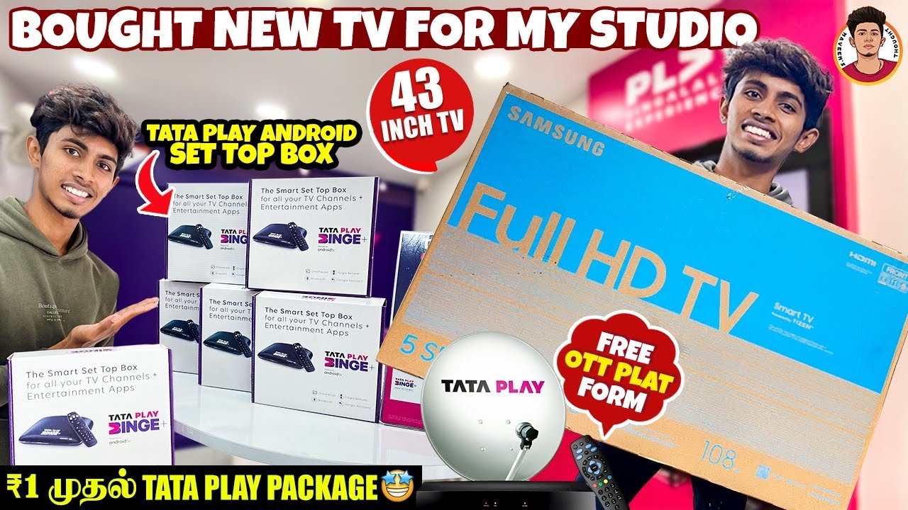 ₹1 முதல் Tata Play Package | Free OTT Platform | Naveen’s Thought