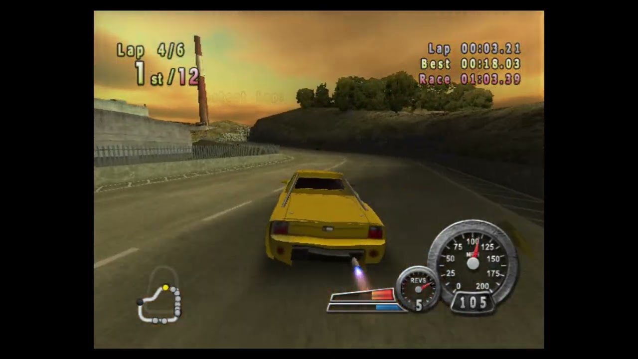Crash 'n' Burn (PCSX2) - 4. GP - Detroit 1:56.379