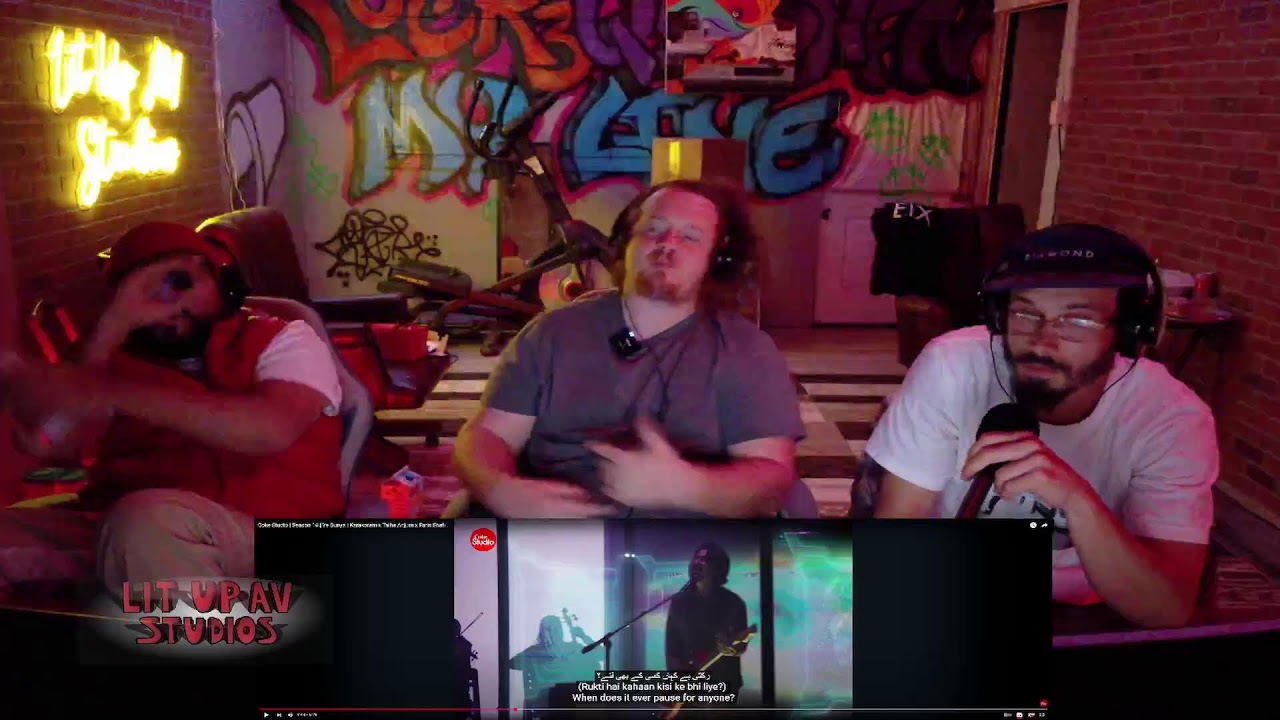 Lit Up AV Reactions: Coke Studio | Season 14 | Ye Dunya | Karakoram x Talha Anjum x Faris Shafi