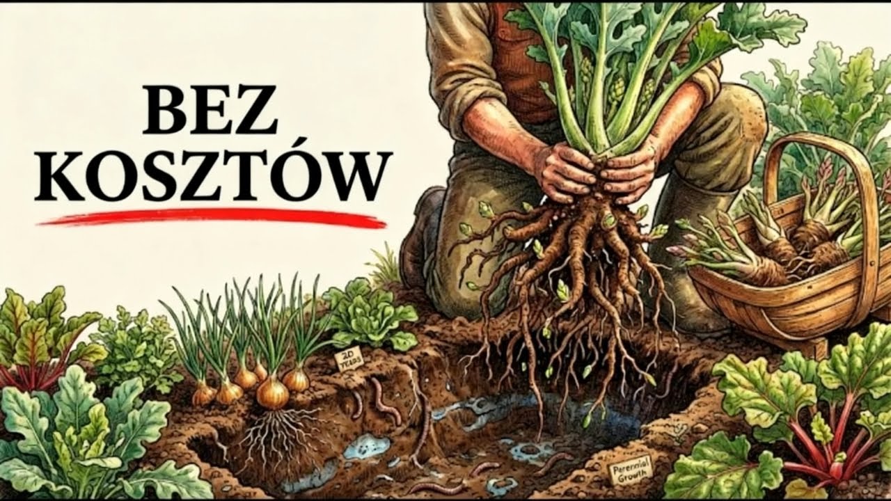 Posadź raz, zbieraj przez 20 lat: roślina, która karmi cię na zawsze