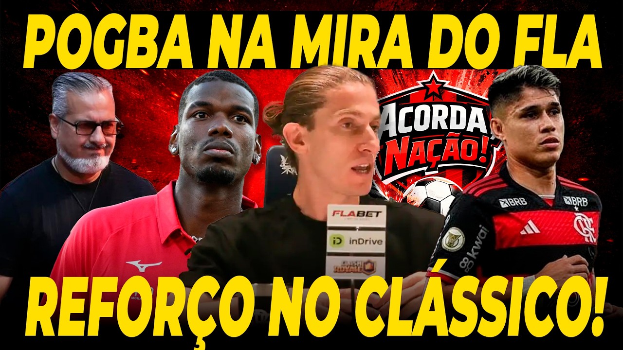 URGENTE: POGBA NA MIRA DO FLA | REFORÇO IMPORTANTE NO CLÁSSICO | OPERAÇÃO ESPECIAL