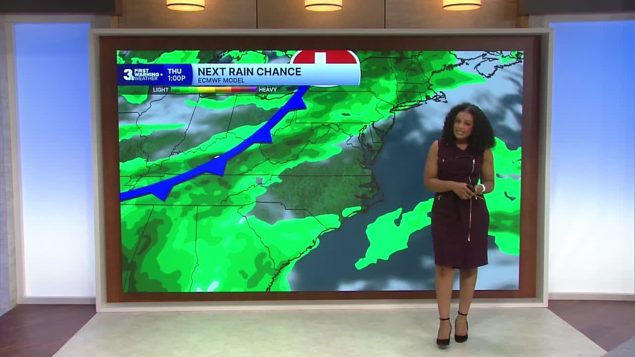 First Warning Forecast: Very hot Thursday, severe weather possible Thursday evening