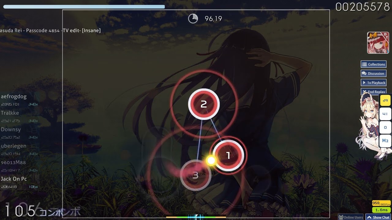 6 digit FC Yasuda Rei - Passcode 4854 - DT