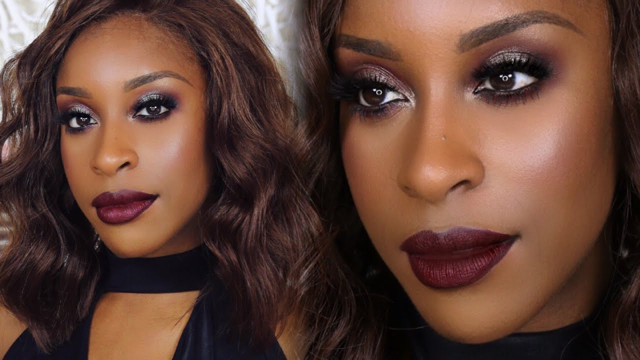 Smokey Fall Inspired Makeup + Berry Lips