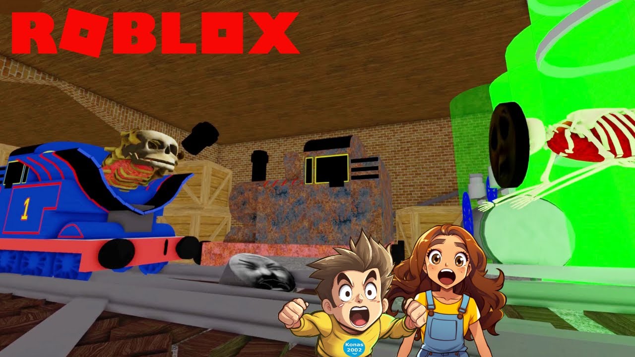 SHED 17 EAS SODOR FALLOUT THOMAS ! | Геймплей Roblox || Konas2002