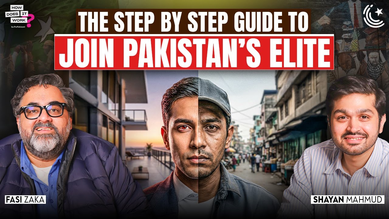 The Step-by-Step Guide to Join Pakistan’s Elite | Ft. Fasi Zaka
