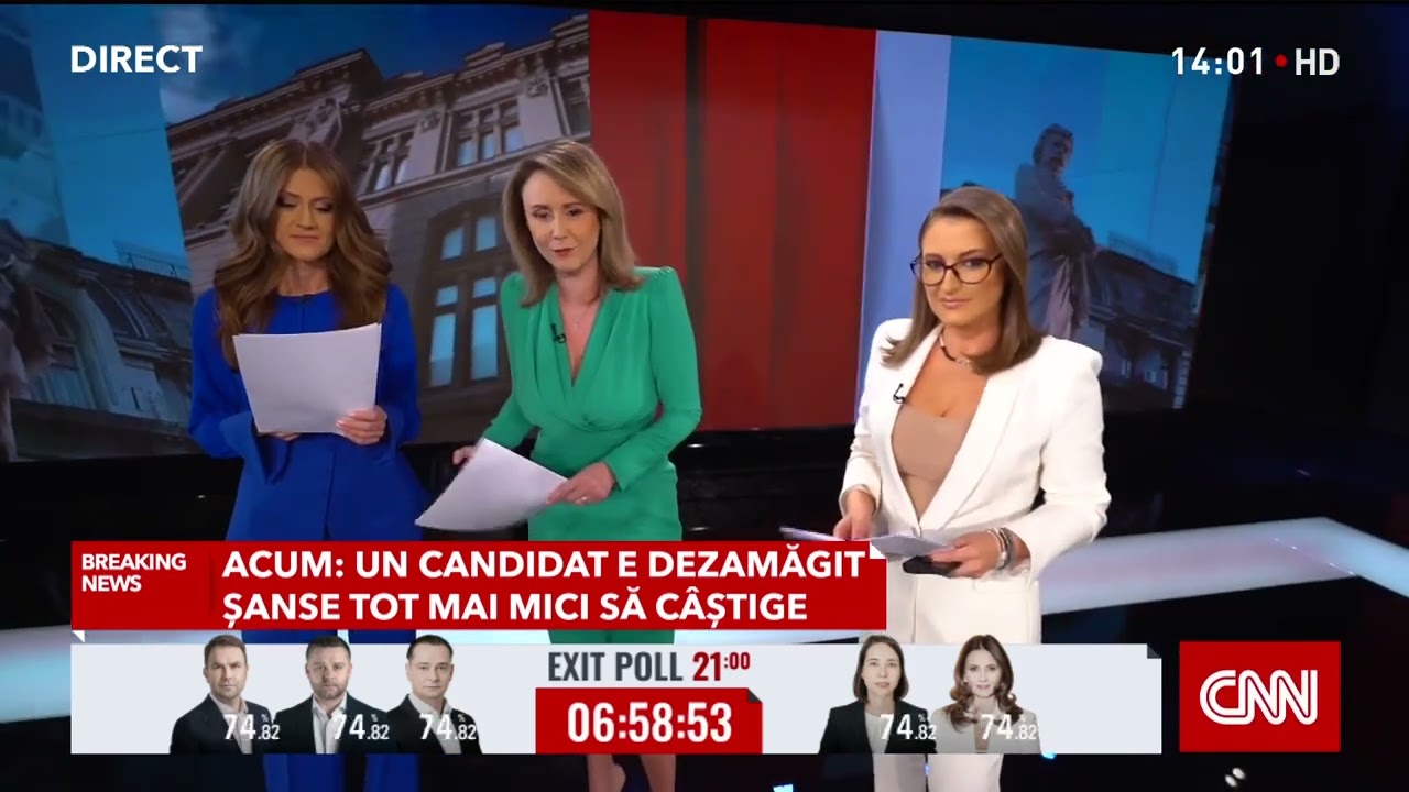 Avem rezultate parțiale, luptă str&acirc;nsă &icirc;ntre doi candidați