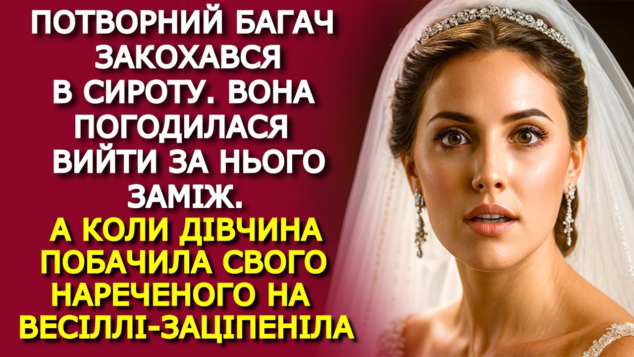 Потворний багач ЗАКОХАВСЯ в красуню сироту. Ніхто НЕ ОЧІКУВАВ того,  що сталося далі...