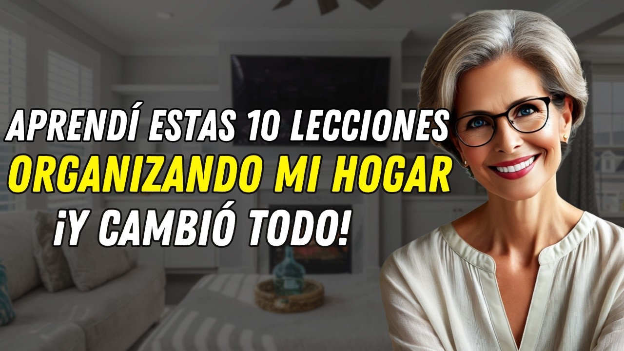 10 LECCIONES DE VIDA QUE APRENDÍ AL ORGANIZAR MI HOGAR 🏡✨