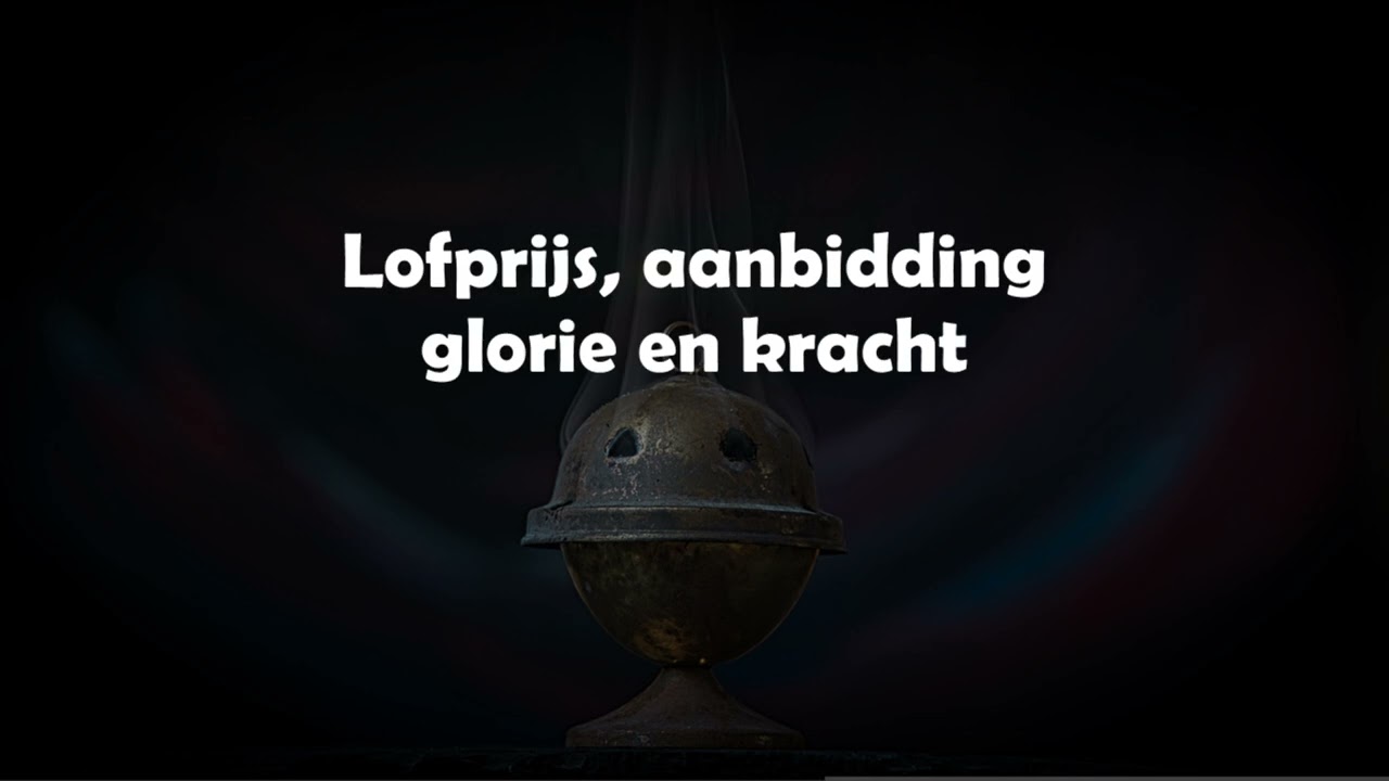Opwekking met tekst 192 Ik kom in Uw heiligdom (versie 1)