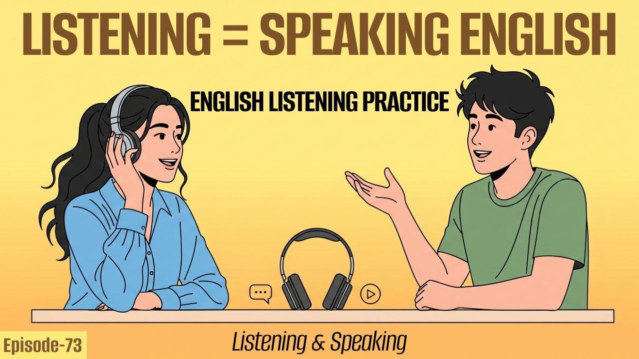 English Listening Podcast | Listening Is the Secret to Speaking Fluently