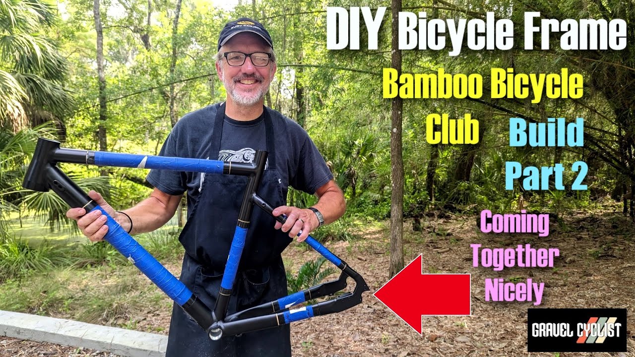 DIY Bicycle Frame: Bamboo Bicycle Club - Part 2 WHITTLING & DRY FIT