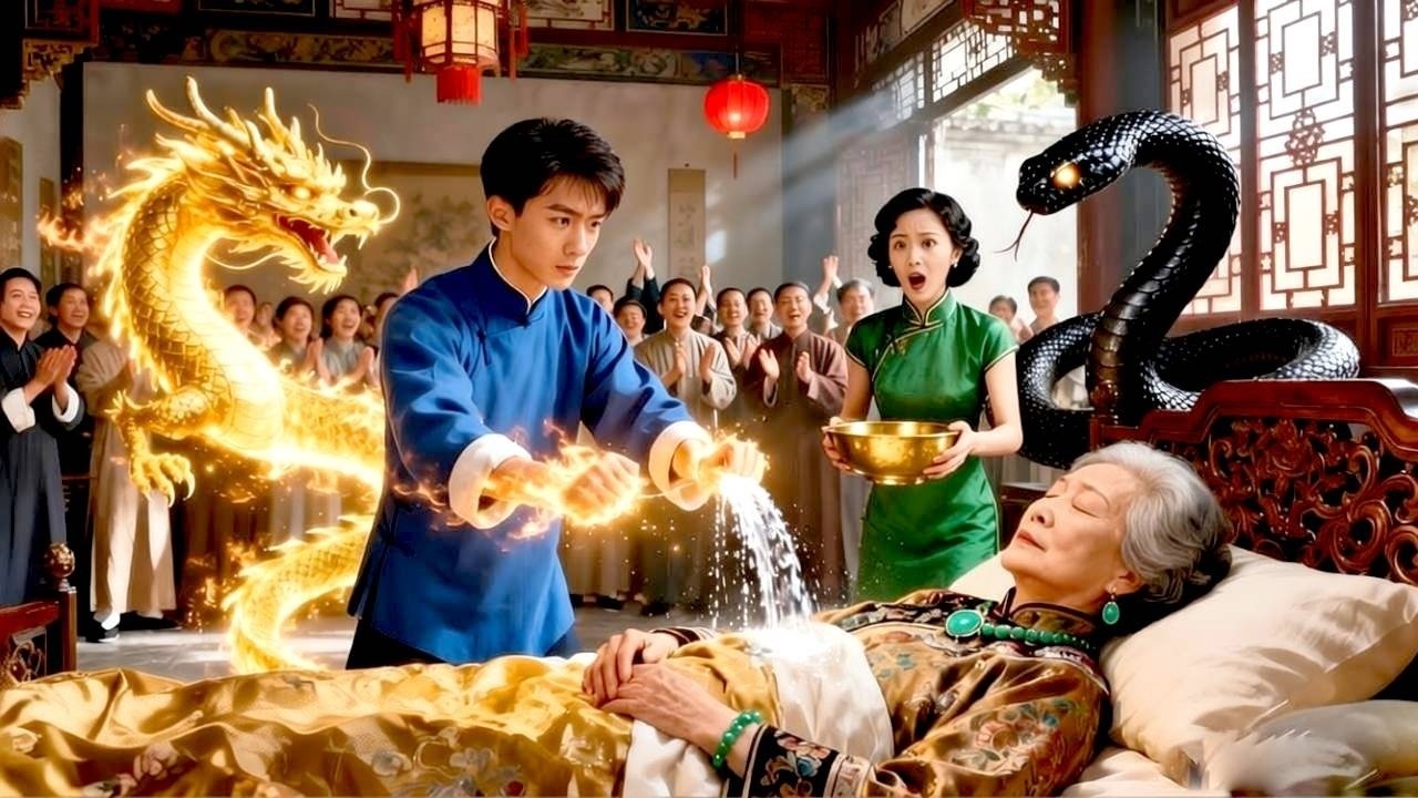 A poor boy saved the mother of a billionaire with just a basin of water, leaving everyone stunned.