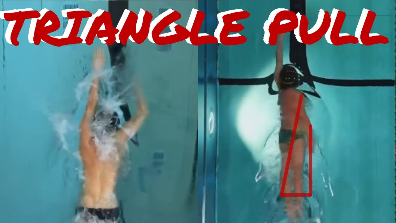 Freestyle Triangle Pull: The Best Angle to Watch Freestyle Swimming