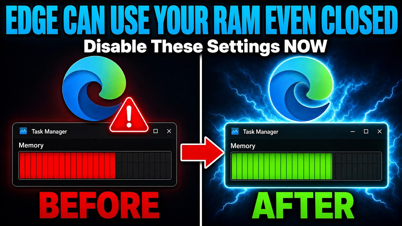Edge Could Use Less RAM &mdash; Disable These Settings NOW