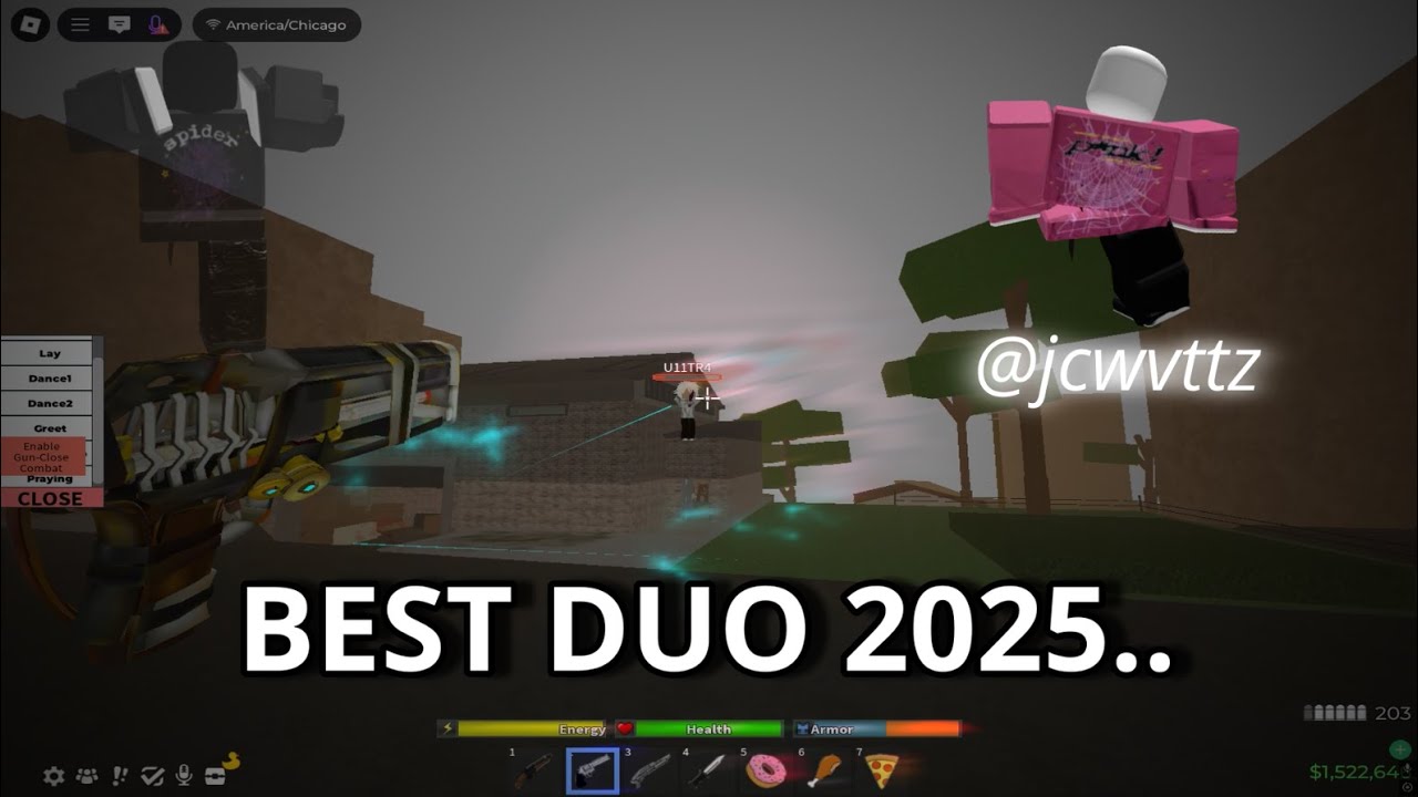 The Best Duo ⭐ (Da Hood Montage + BEST SETTINGS) ft. @jcwvttz123