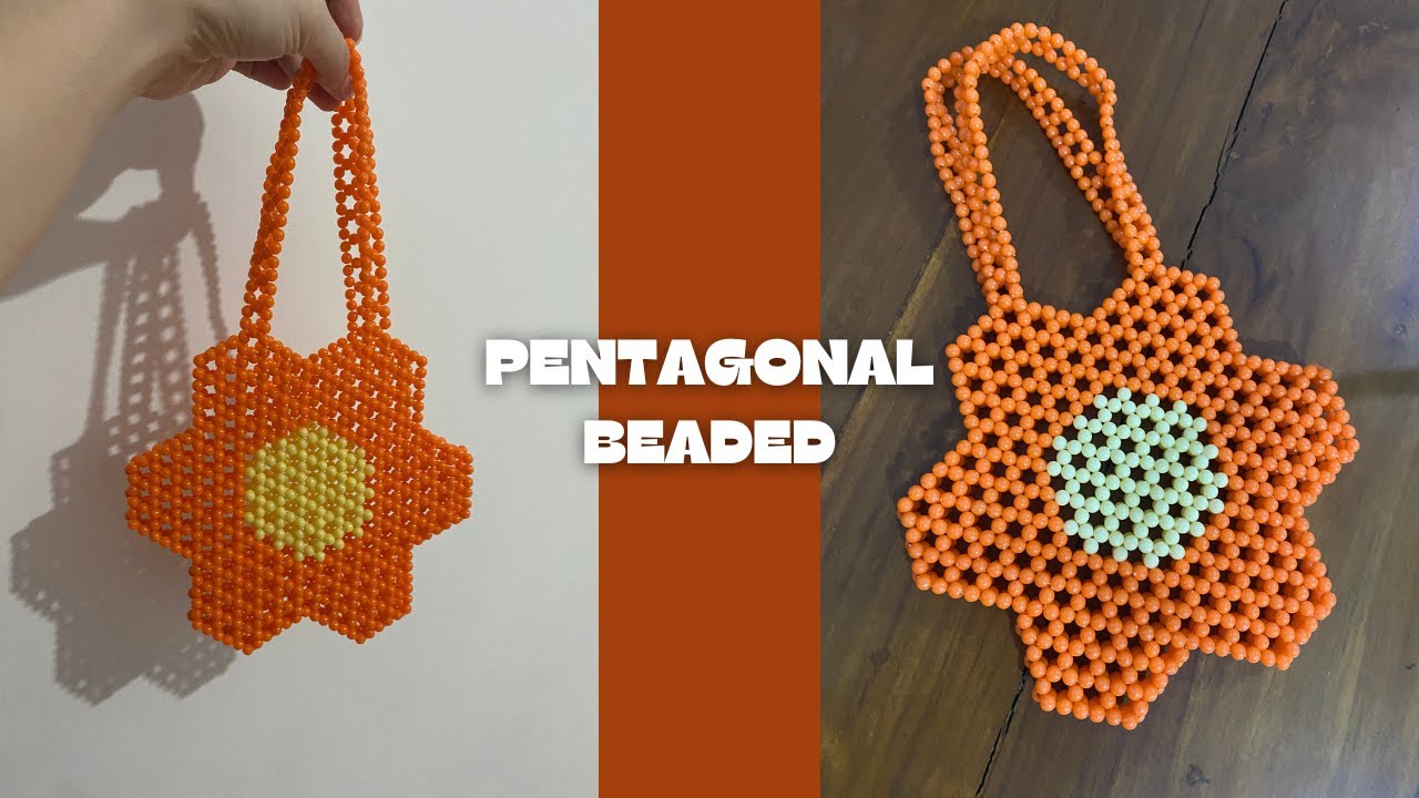 Beads Bag DIY   Pentagonal Beaded