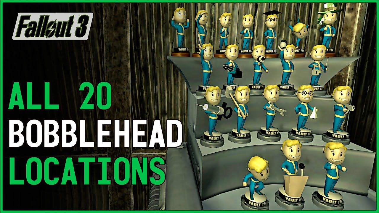 All Bobblehead locations - Fallout 3