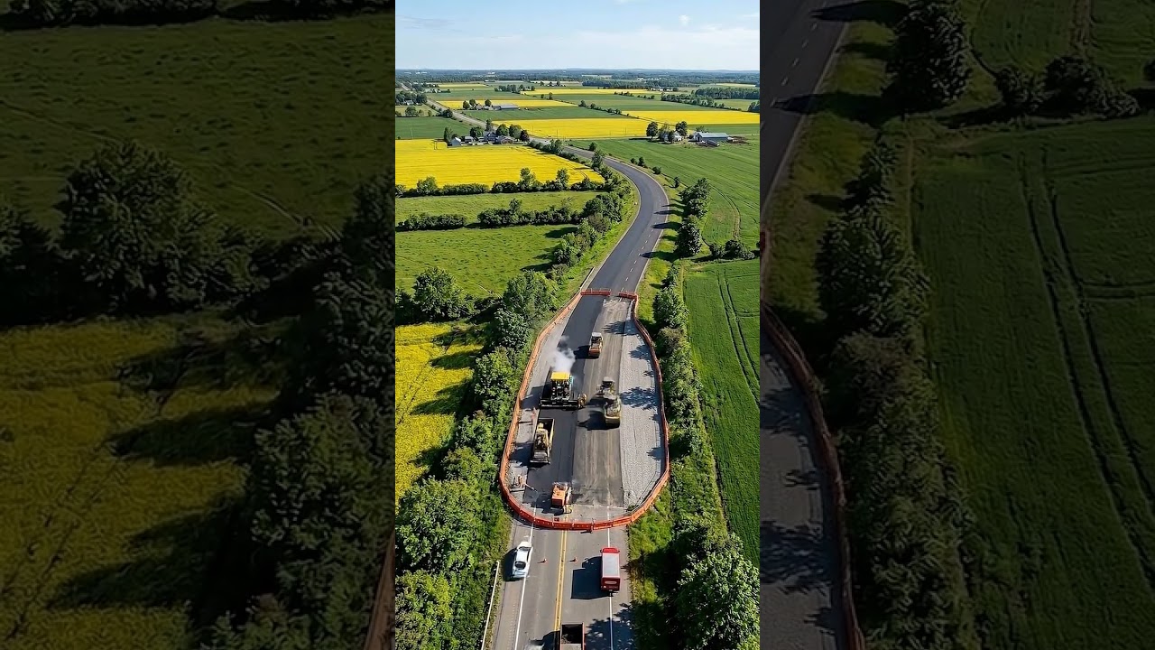 Massive Sinkhole Road Repair Transformation 🚧🛣️