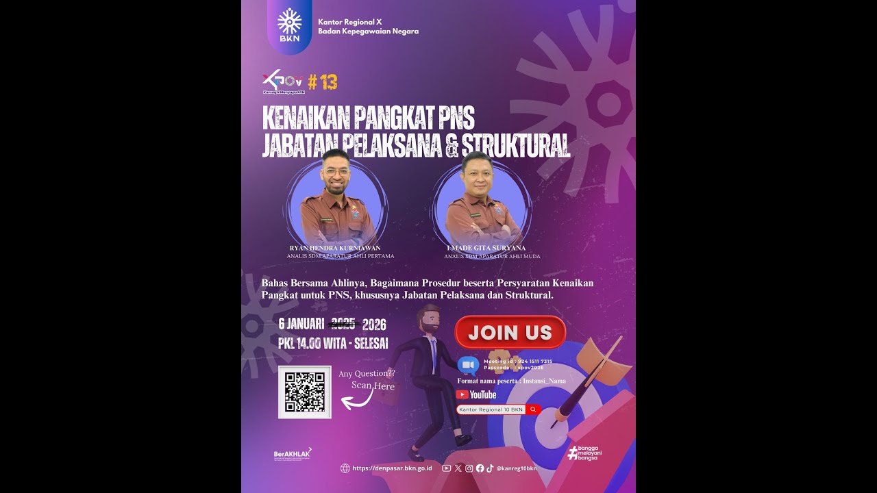 XPOV #13 Kenaikan Pangkat PNS Jabatan Pelaksana & Struktural