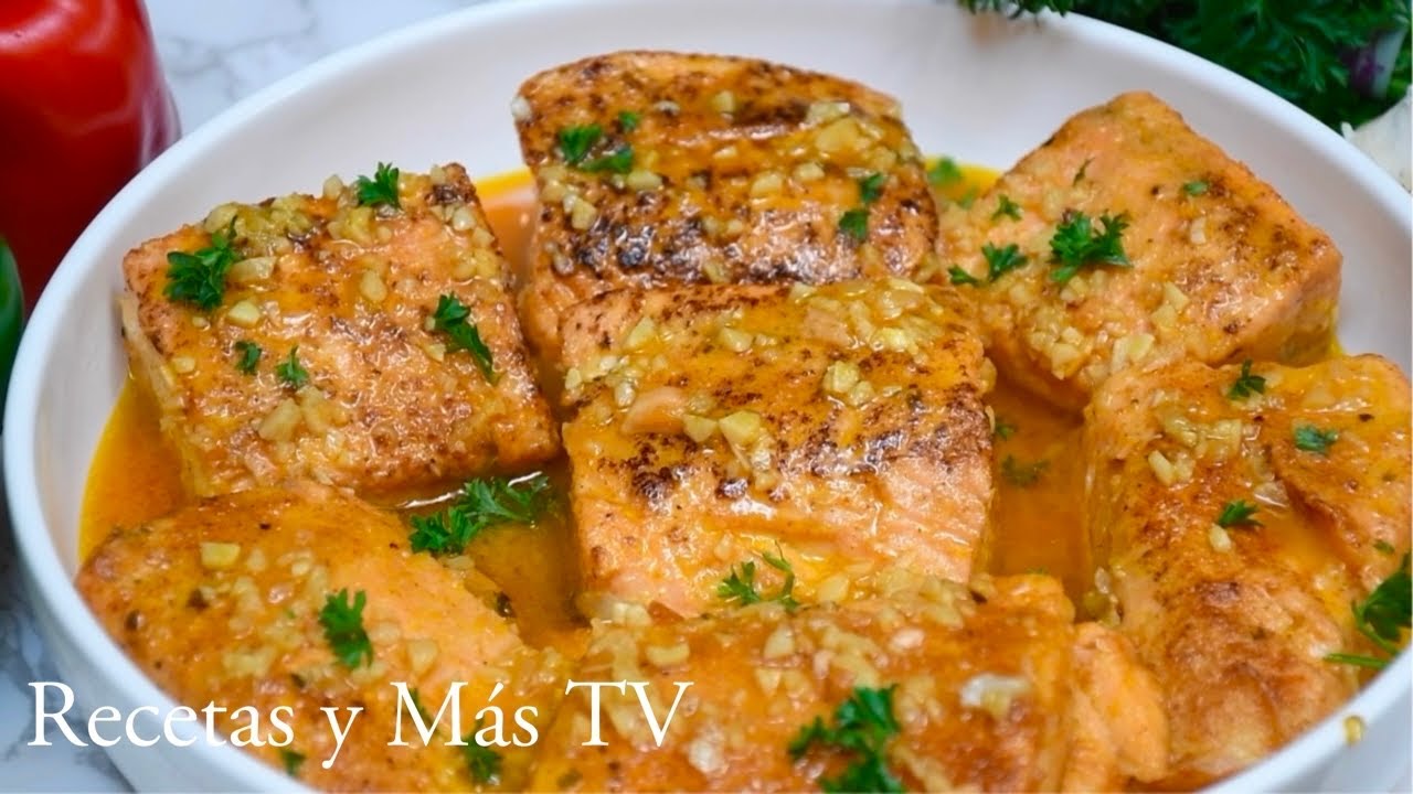 Salmón A La Naranja Delicioso y Rápido de Hacer y Con Pocos Ingredientes