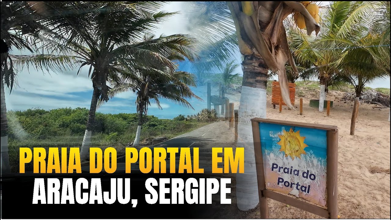 Desbravando a Beleza Natural da Praia do Portal em Aracaju, Sergipe! 😍🏖️ Alex Adventure
