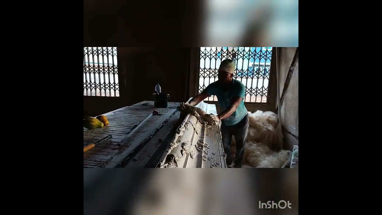 how to mould p.o.p corner for your ceiling