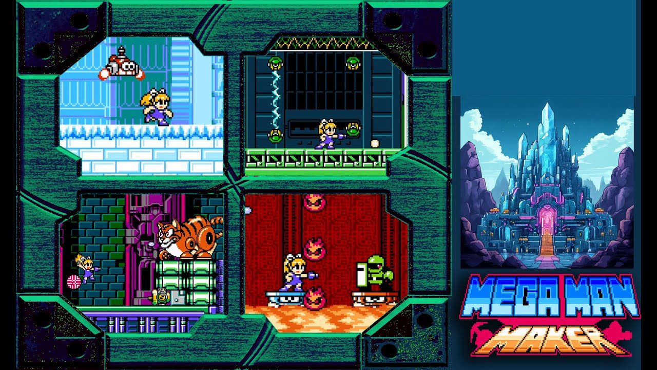 Mega Man Maker - MM Crystalized - Full Game