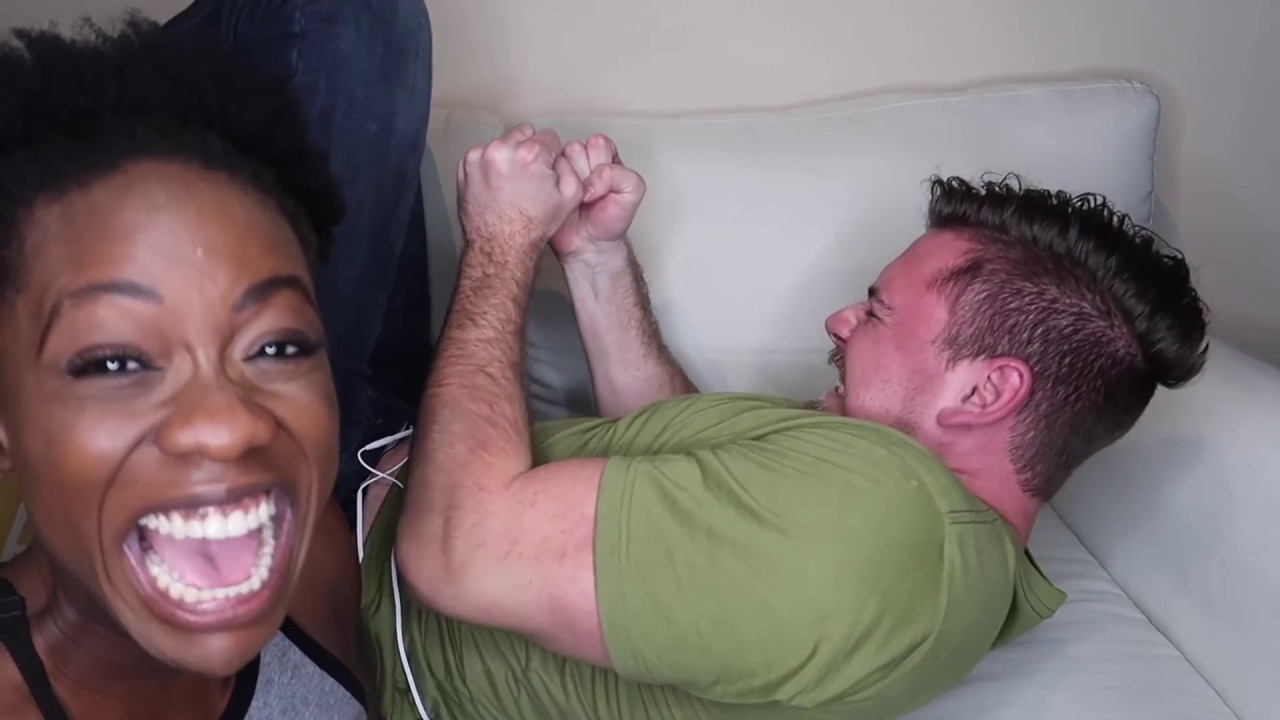 His FIRST TIME feeling LABOR!! 😂😂