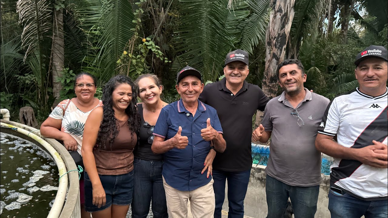 VISITAMOS O PROJETO DE RAIMUNDA, VEJAM SÓ COMO ESTÁ A PISCICULTURA 