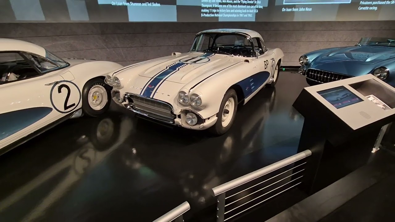 THREE 1960's era race corvette's 