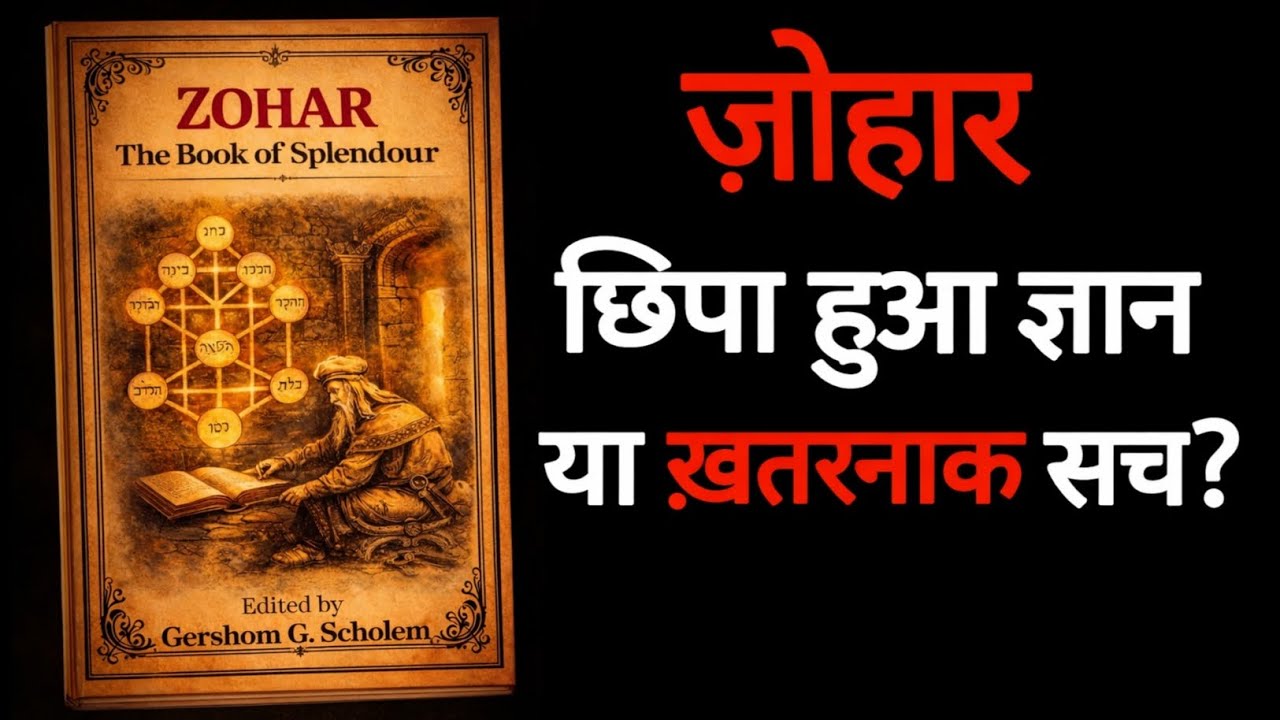 ज़ोहार | छिपा हुआ ज्ञान या ख़तरनाक सच? ⟁ The Zohar Explained in Hindi | Dark Documentary